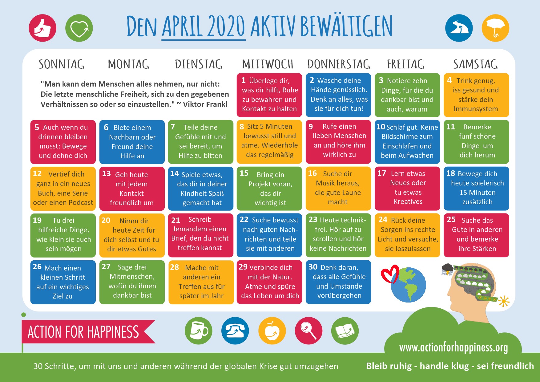 Aktionskalender Achtsamer März 2020 jpg