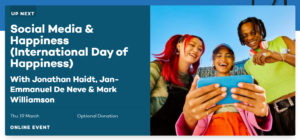 Expert talk zu Social Media und Happiness
Junge Leute vor Smartphone